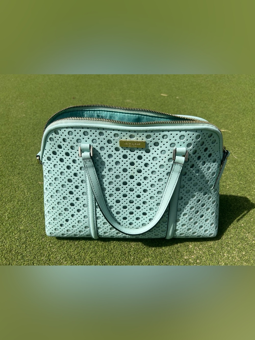 Vintage Kate Spade Newbury Lane Caning Small Rachelle